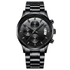 Relógio Masculino CRRJU Ignis Black