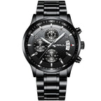 Relógio Masculino CRRJU Ignis Black